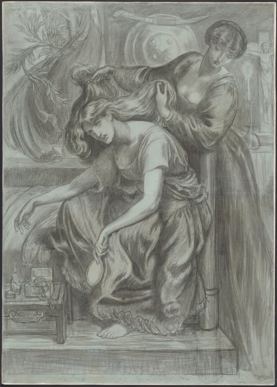 Il canto funebre di Desdemona da Dante Gabriel Rossetti