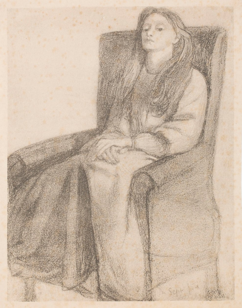 Elizabeth Siddal da Dante Gabriel Rossetti