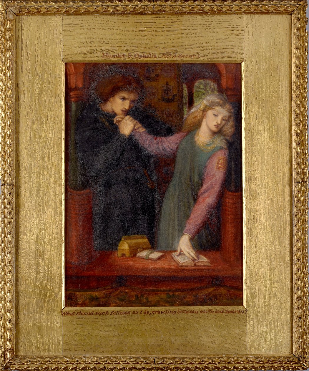 Amleto e Ofelia da Dante Gabriel Rossetti