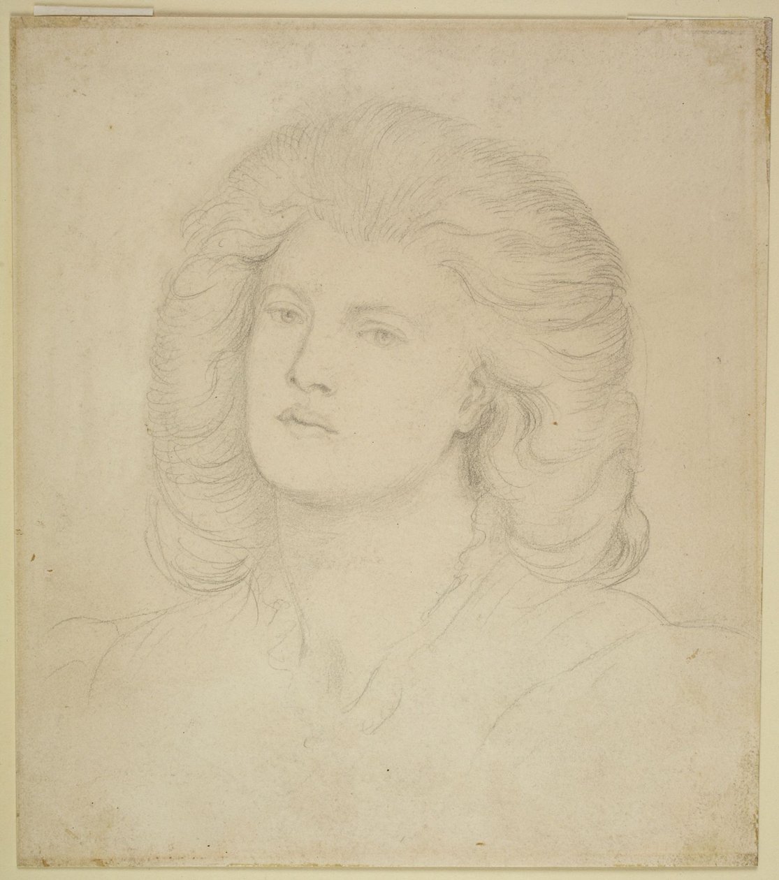 Testa di donna da Dante Gabriel Rossetti
