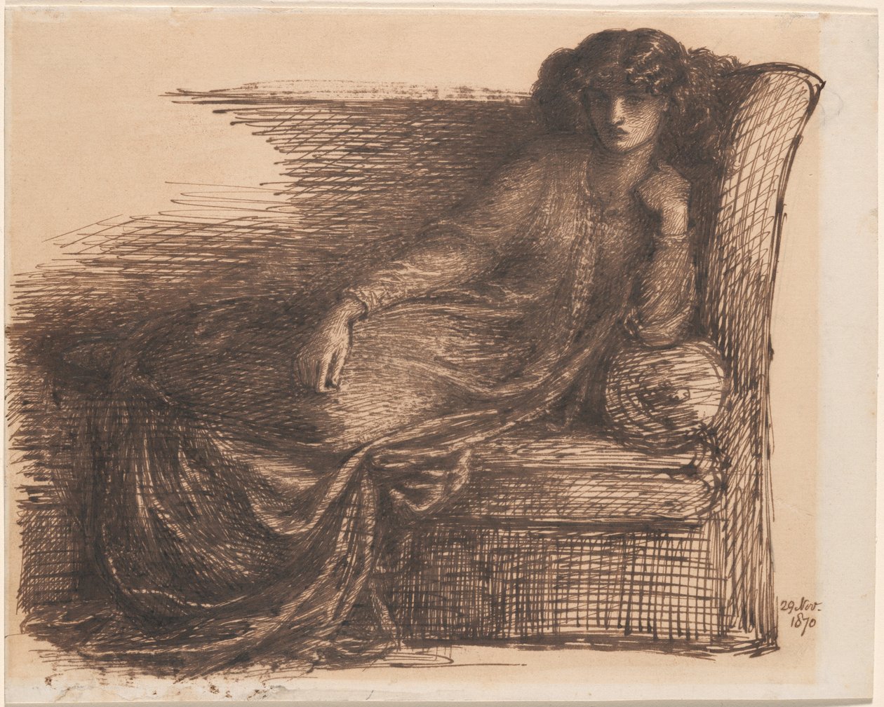Jane Morris da Dante Gabriel Rossetti