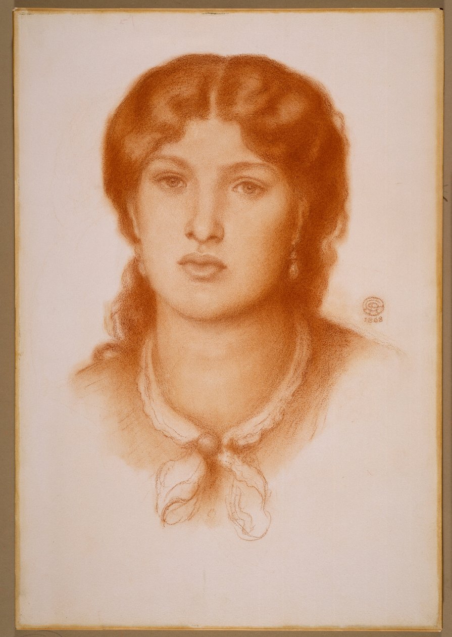 Ritratto di Fanny Cornforth da Dante Gabriel Rossetti
