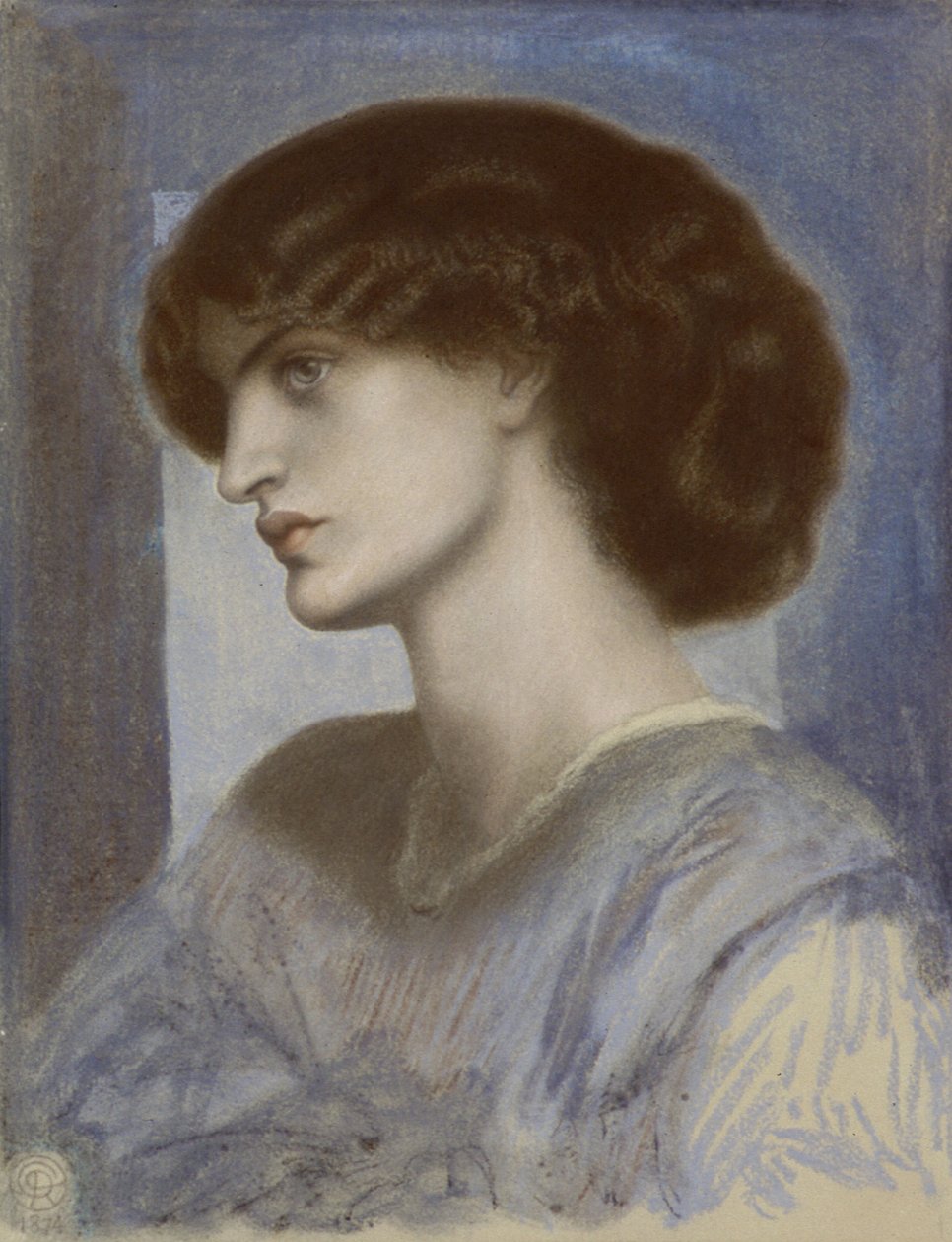 Ritratto di Jane Morris da Dante Gabriel Rossetti