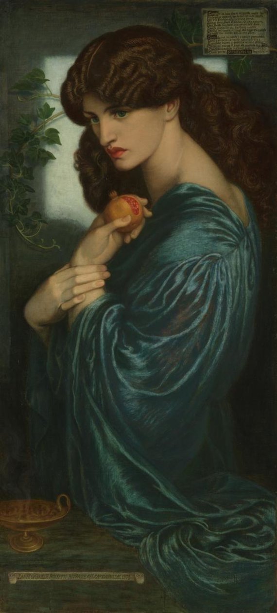 Proserpina da Dante Gabriel Rossetti