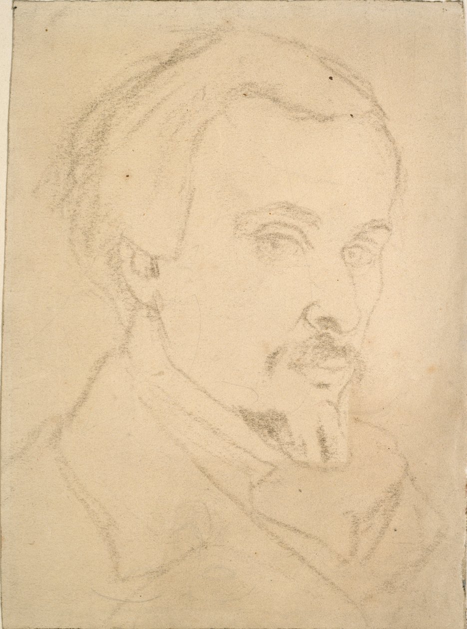 Autoritratto, c. 1850-1870 da Dante Gabriel Rossetti