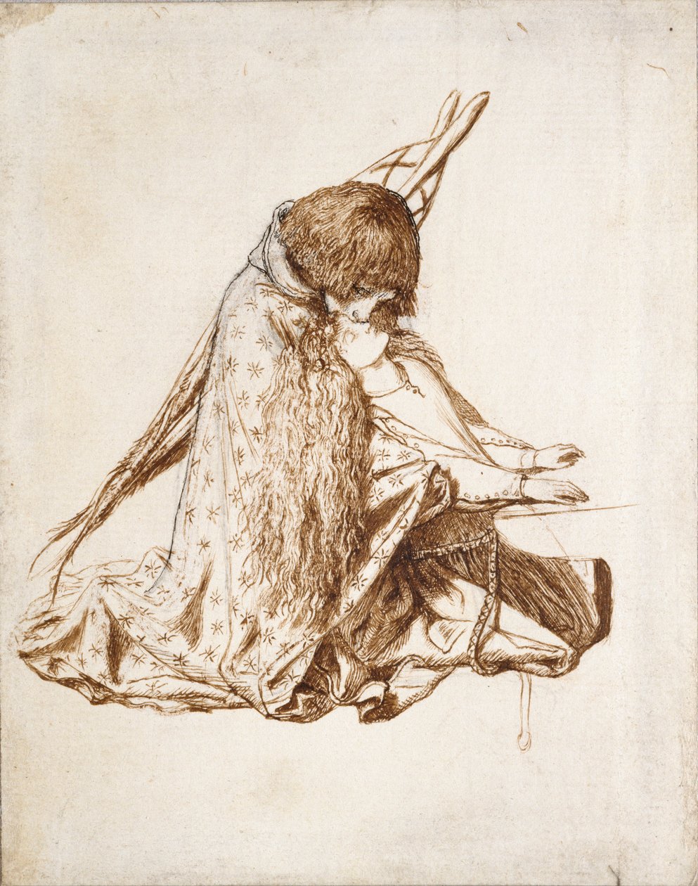 Santa Cecilia, c. 1850s da Dante Gabriel Rossetti