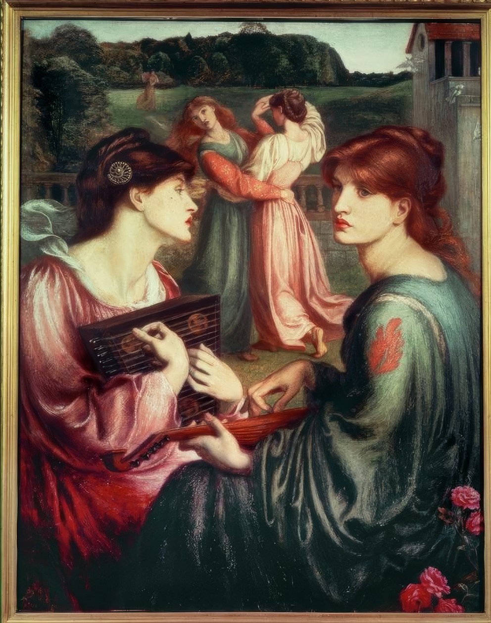 Il prato del pergolato da Dante Gabriel Charles Rossetti