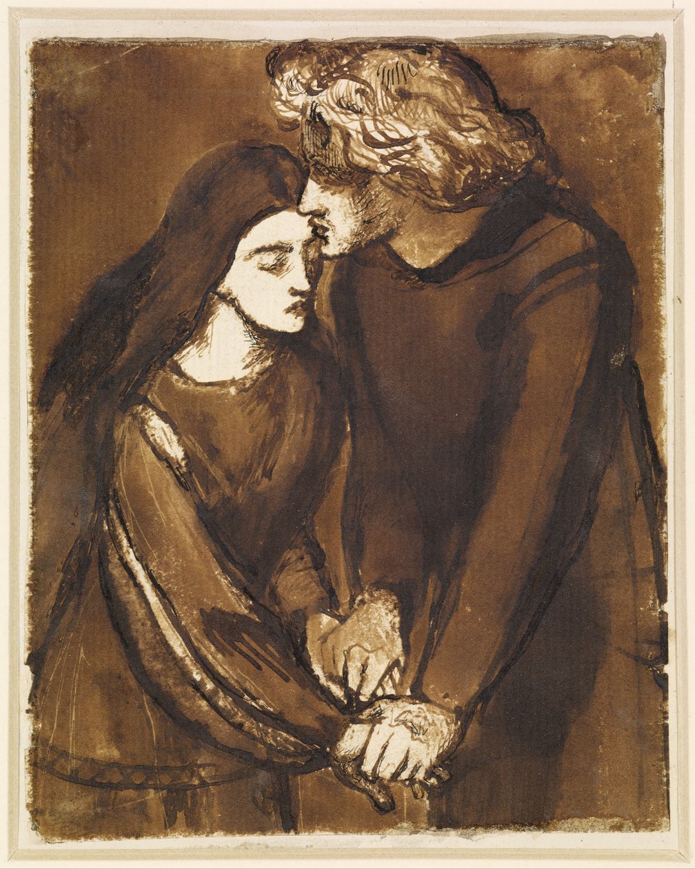 Due amanti da Dante Gabriel Rossetti