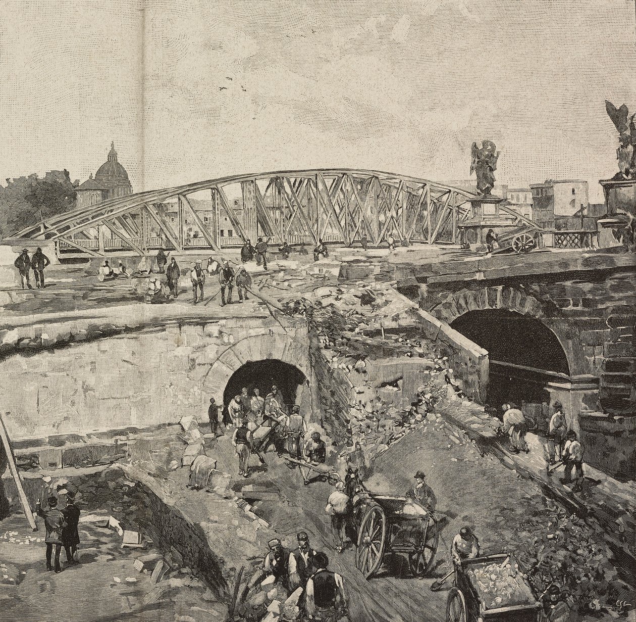 Lavori sul Ponte Sant