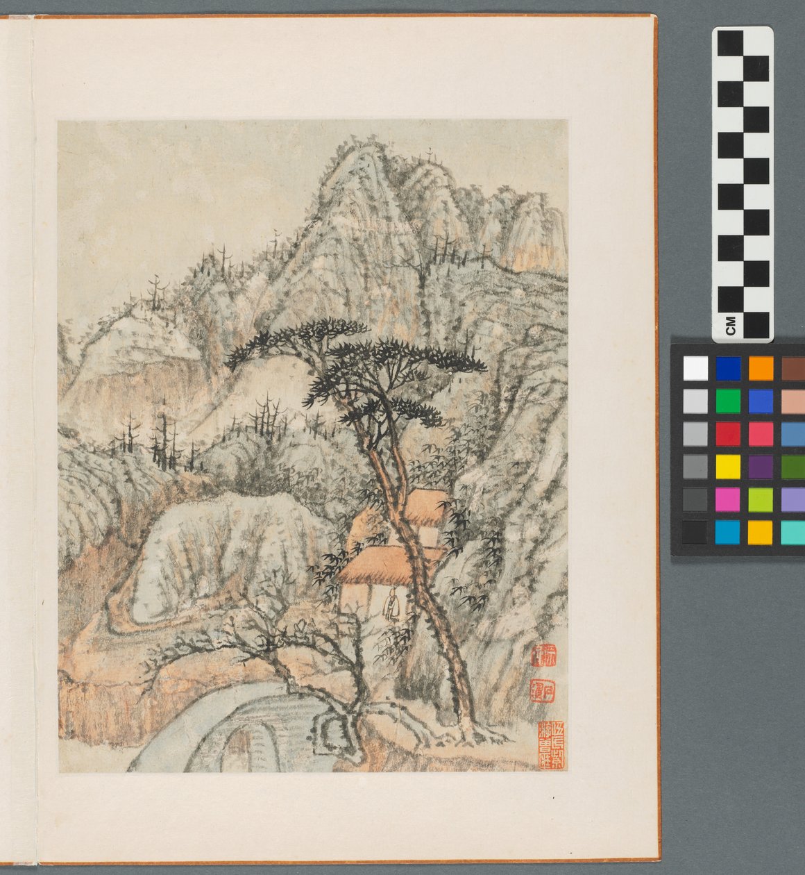 Ricordi del fiume Qinhuai, Dinastia Qing da Daoji Shitao