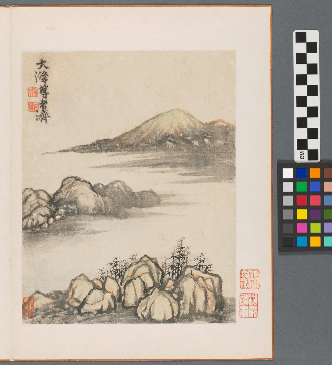 Ricordi del fiume Qinhuai, Dinastia Qing da Daoji Shitao
