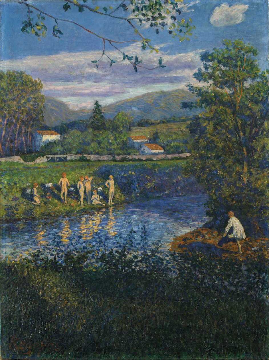 Bagno a Rentería da Darío de Regoyos