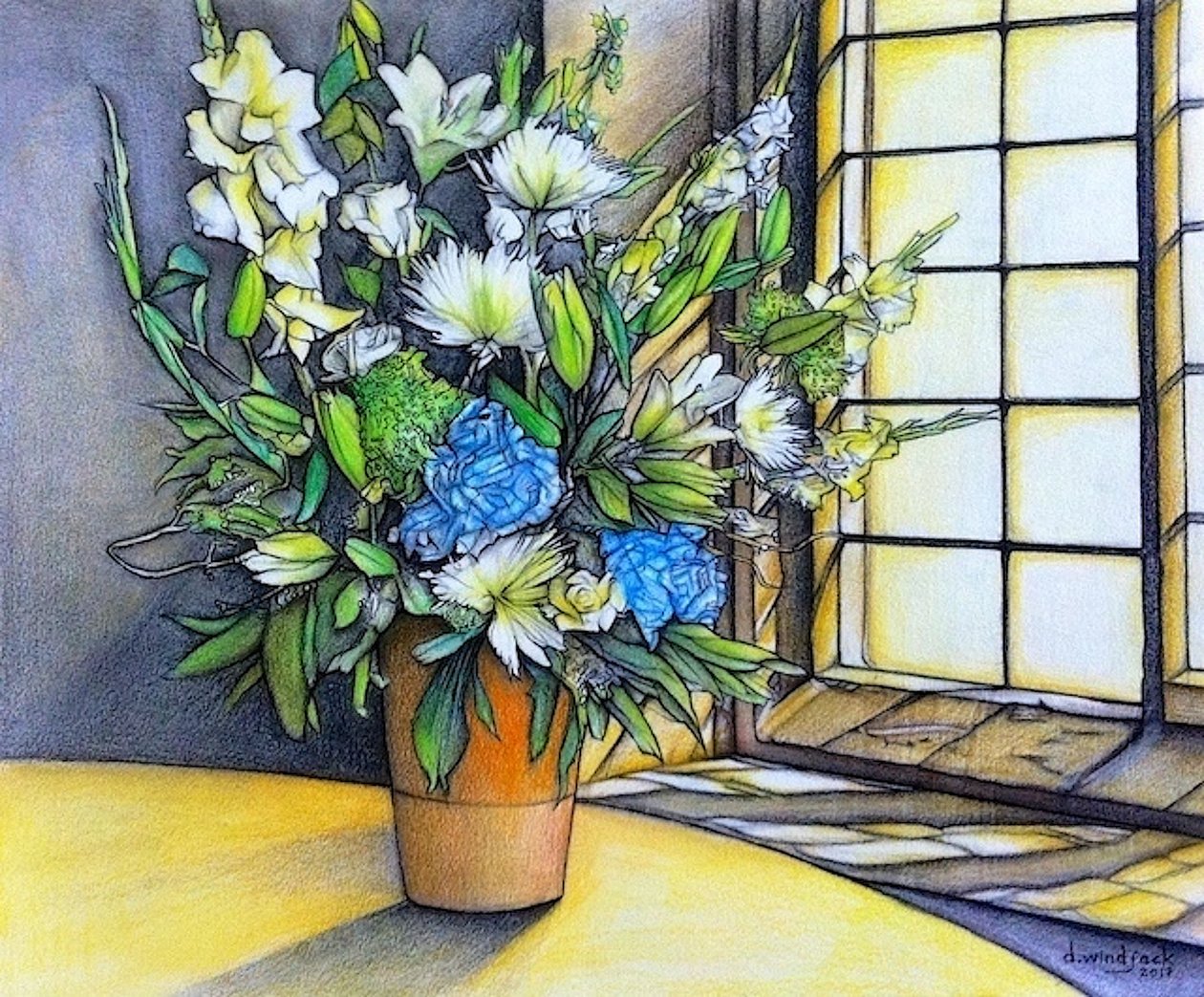Il bouquet di Sam, 2017 da Darrell Windjack