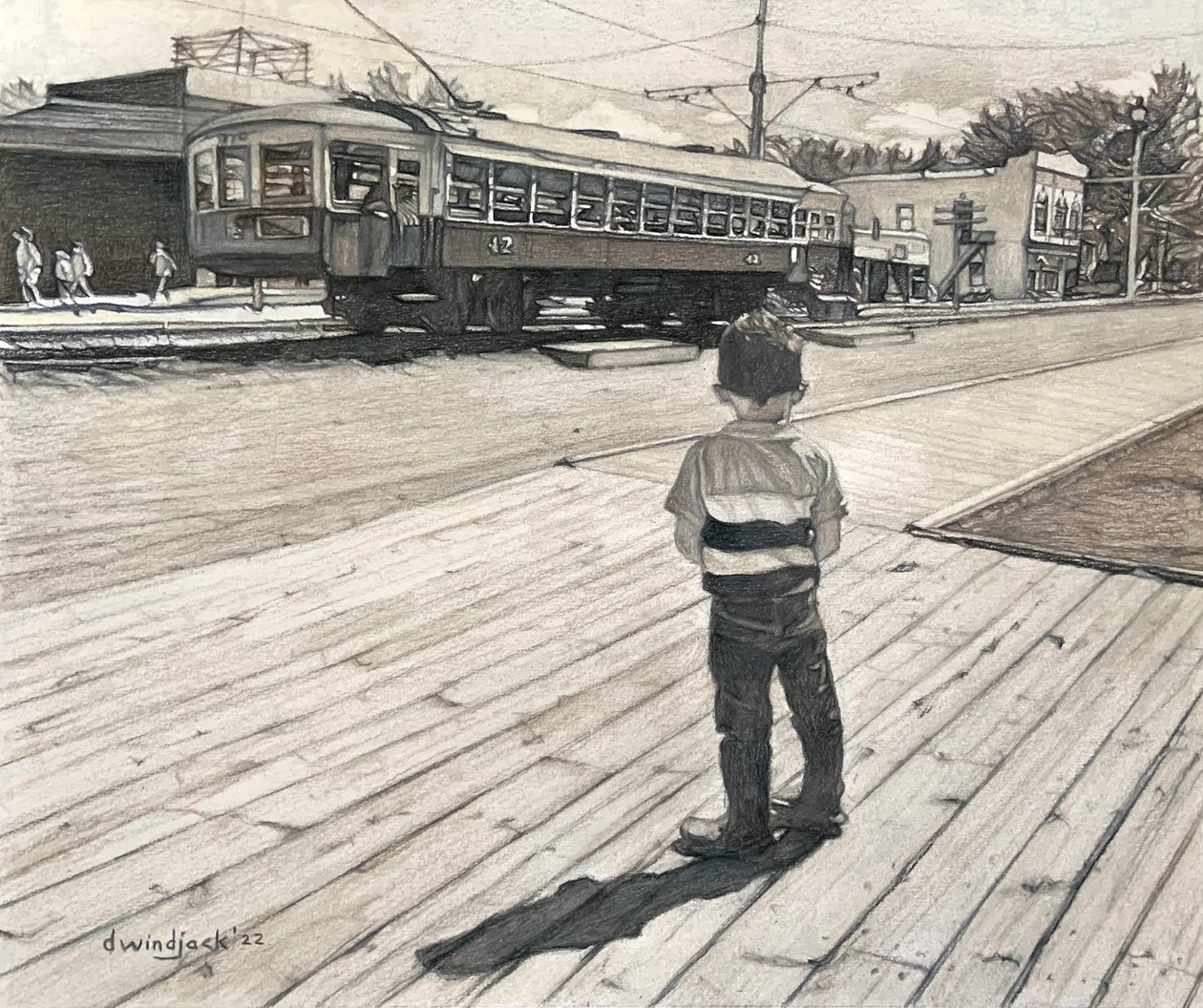 Incantato a Fort Edmonton, 2022 da Darrell Windjack