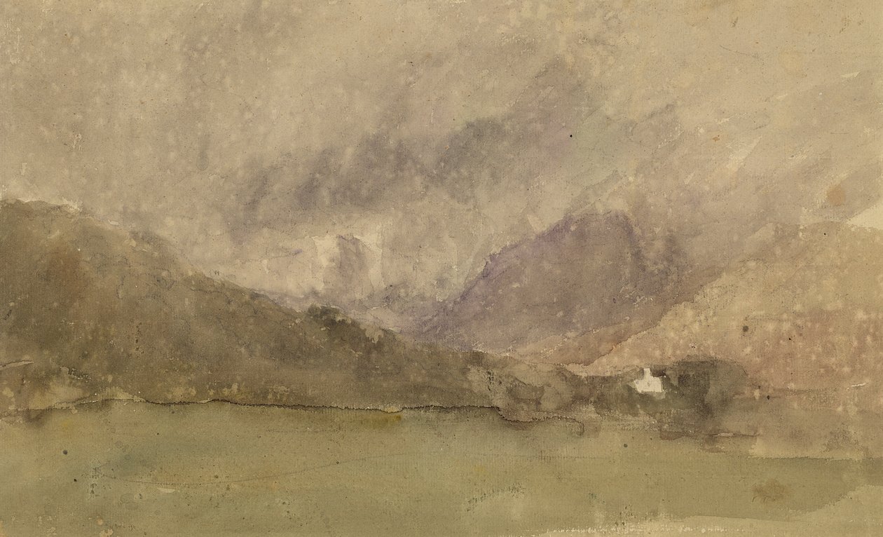 Capel Curig, Caernarvonshire, Galles da David Cox