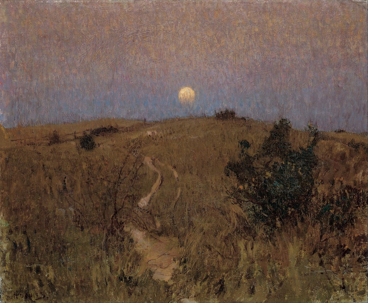 Sorgere della luna da David Davies
