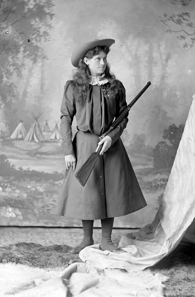 Annie Oakley, c.1897-1926 da David Frances Barry