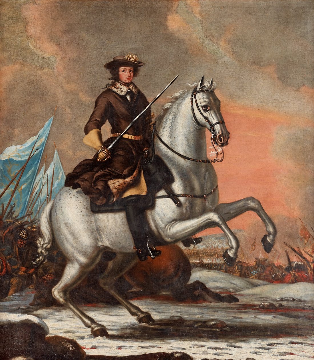Carlo XI, 1655-1697, re di Svezia da David Klöcker Ehrenstrahl