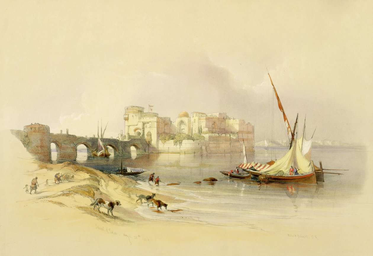 Cittadella di Sidone, 28 aprile 1839, tavola 76 dal Volume II di 
