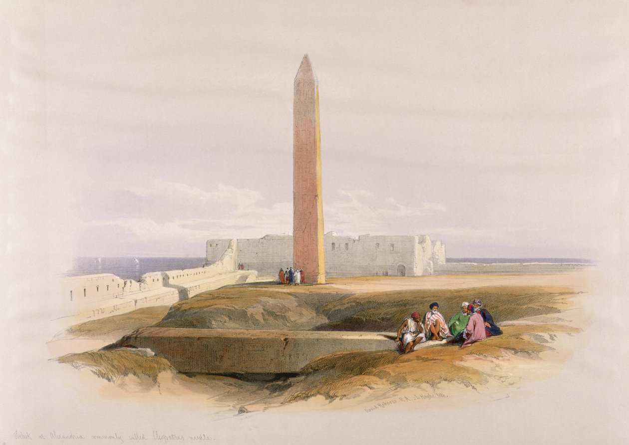 Obelisco ad Alessandria, comunemente chiamato Ago di Cleopatra, dall
