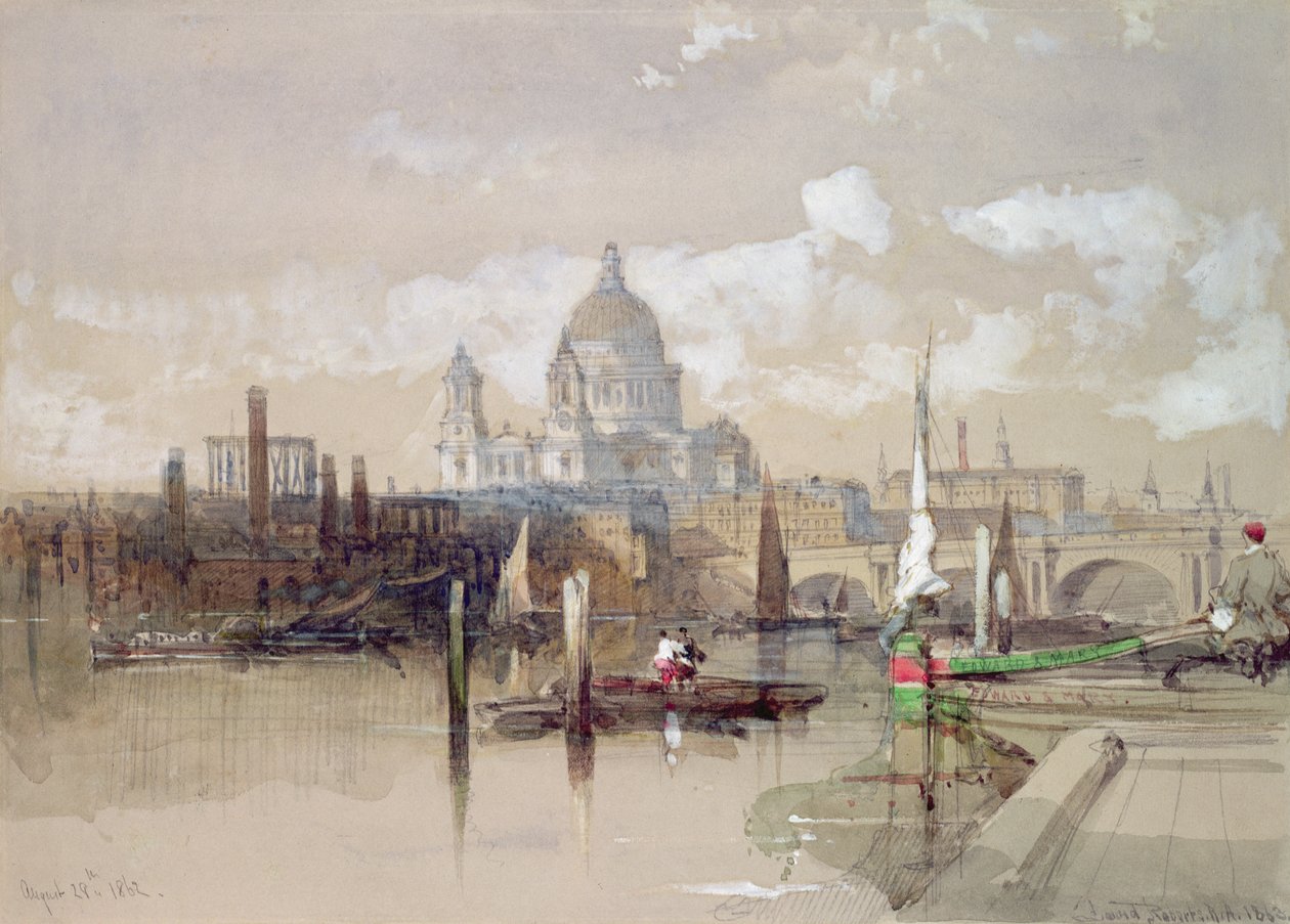 San Paolo dal fiume da David Roberts