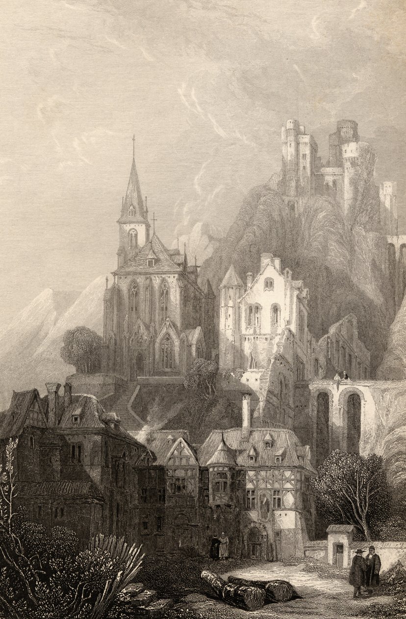 Trarbach, inciso da E.I. Roberts, illustrazione da 