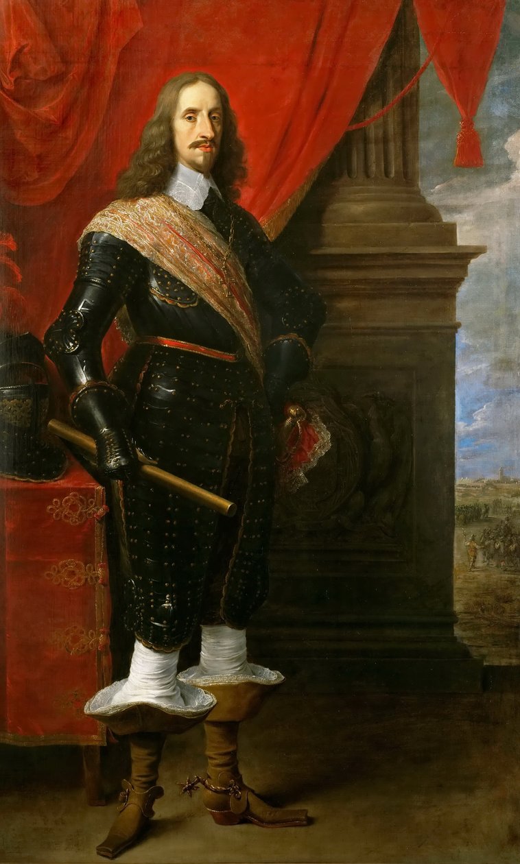 Arciduca Leopoldo Guglielmo, con l