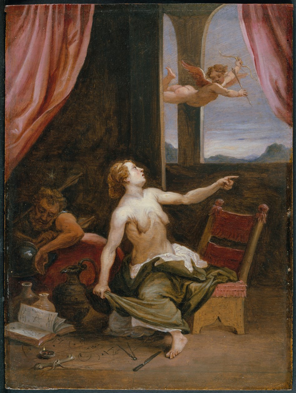 Vecchiaia in cerca di giovinezza da David Teniers the Younger