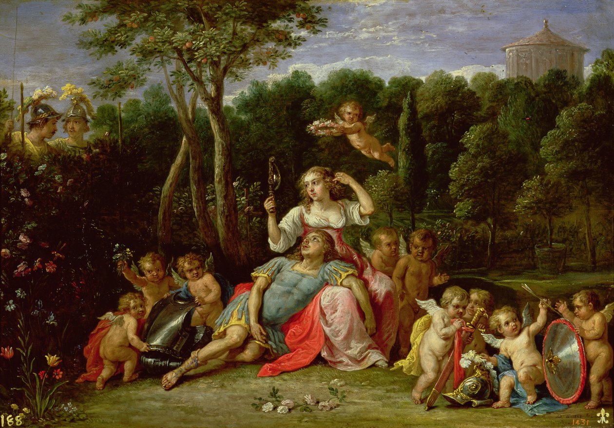 Il giardino di Armida da David Teniers the Younger