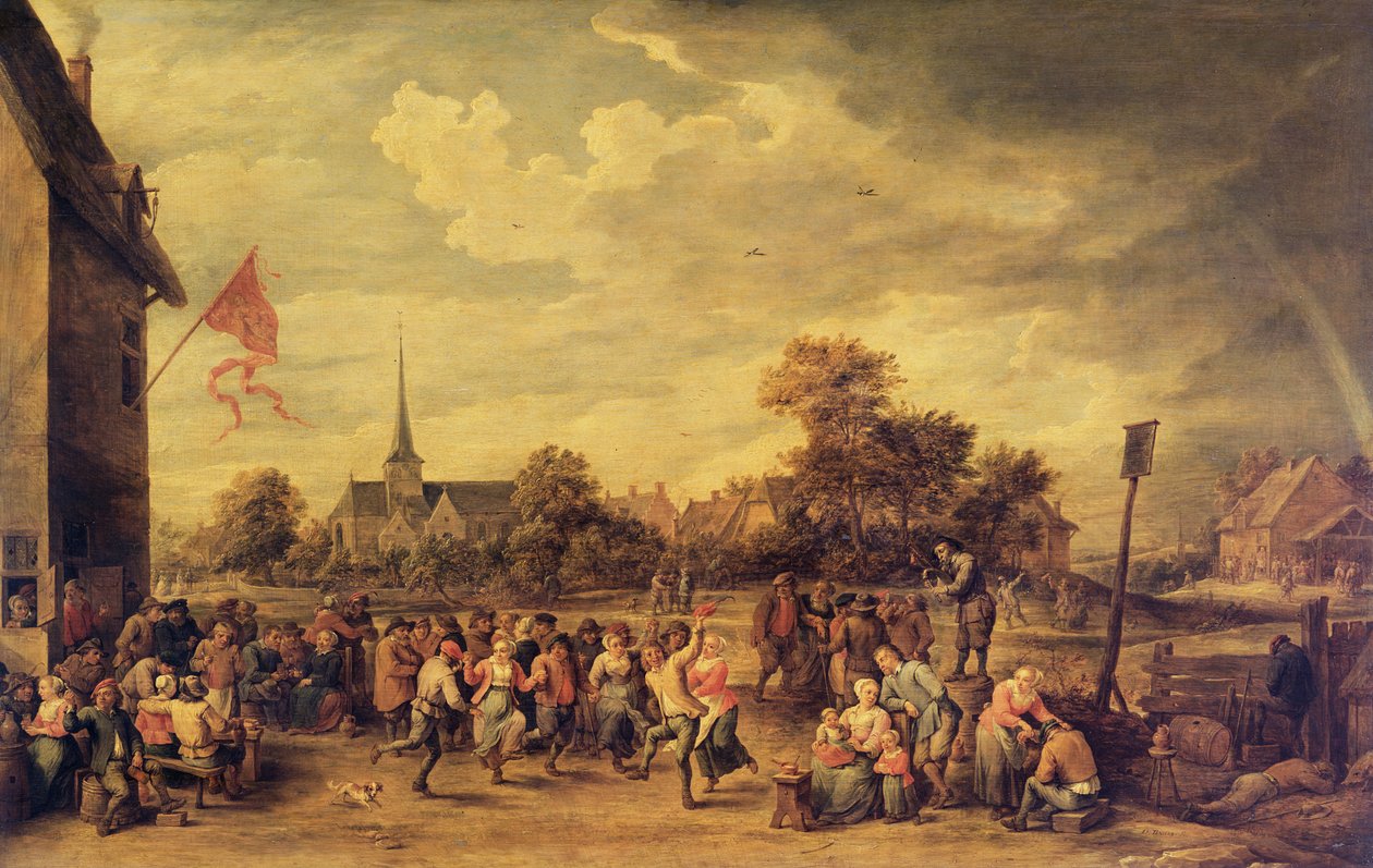 La Kermesse da David Teniers the Younger