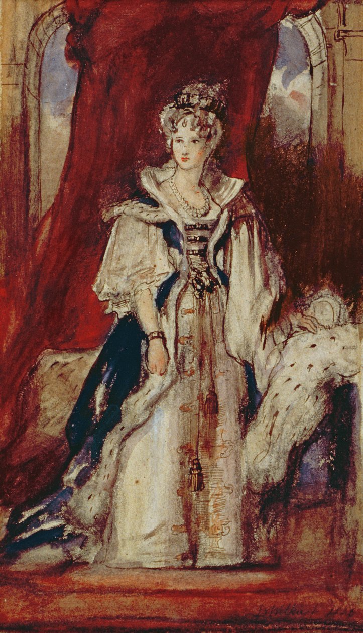 Regina Adelaide (1792-1849) da David Wilkie