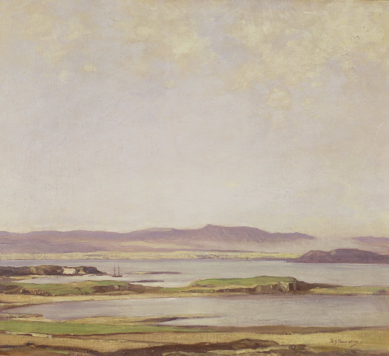 Dunstaffnage, Argyll da David Young Cameron