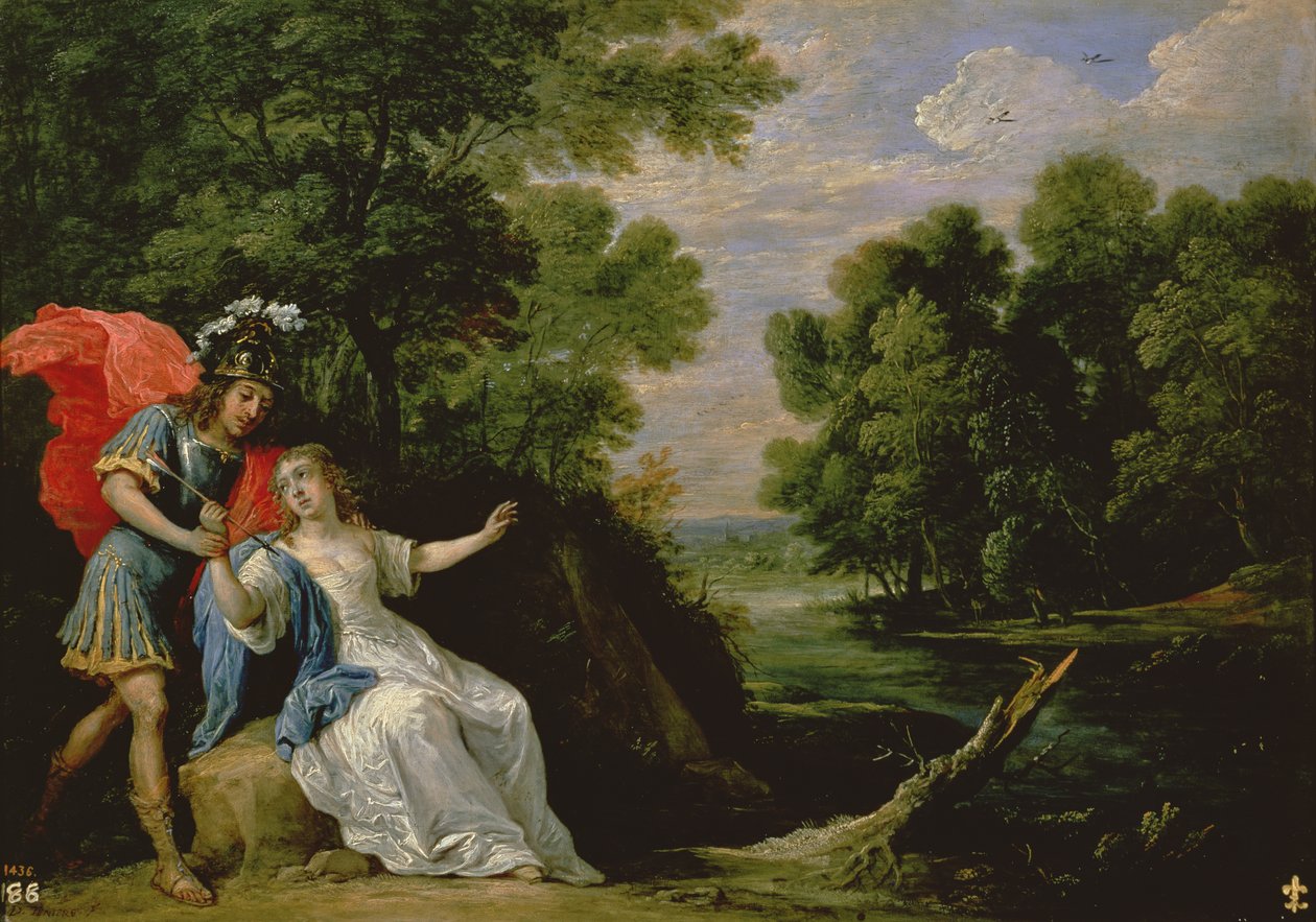 La Riconciliazione di Rinaldo e Armida, 1836 da David Teniers the Younger