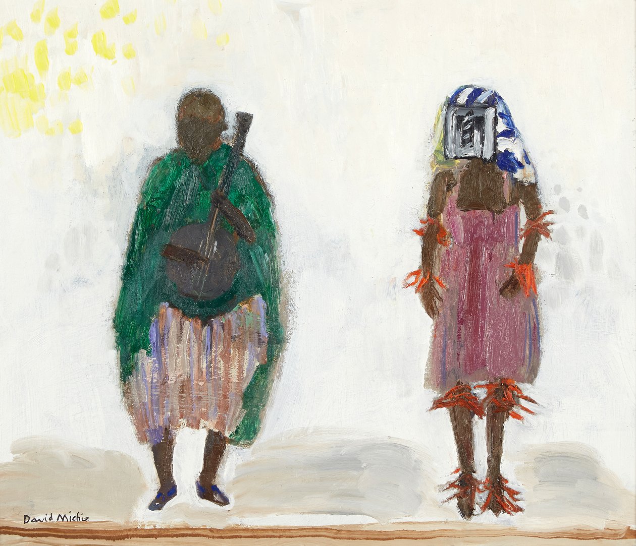 Musicista e ballerino del Senegal da David Alan Redpath Michie