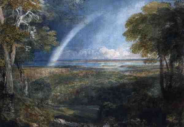 Un arcobaleno sul Severn da David Cox