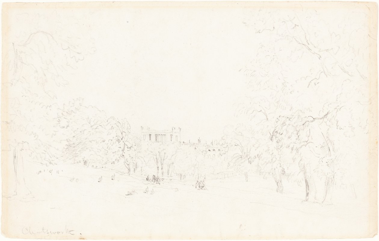 Chatsworth [recto] da David Cox
