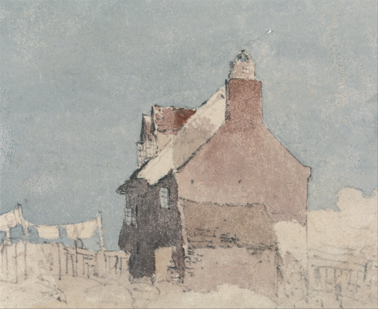 Cottage a Northfleet, Kent da David Cox