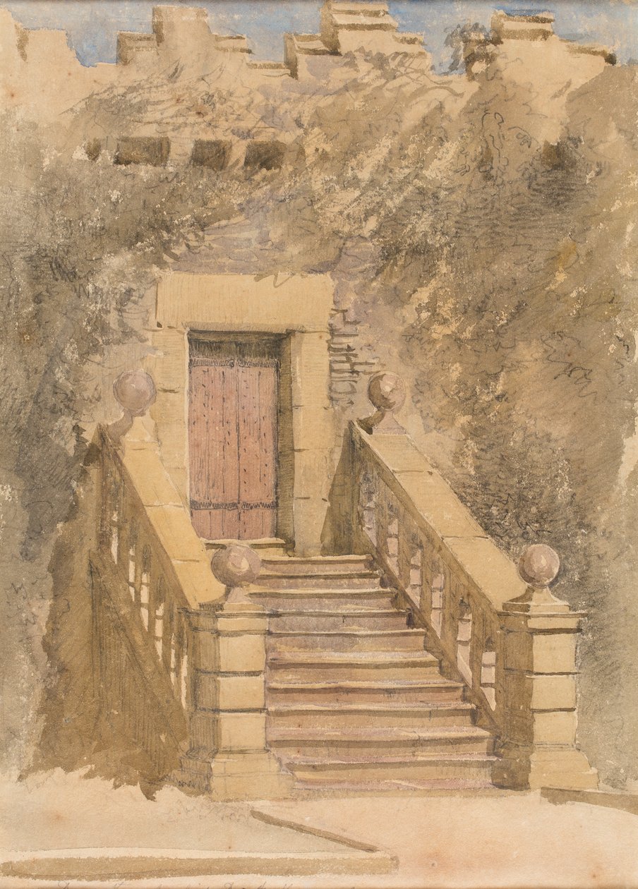 Porta a Haddon Hall da David Cox