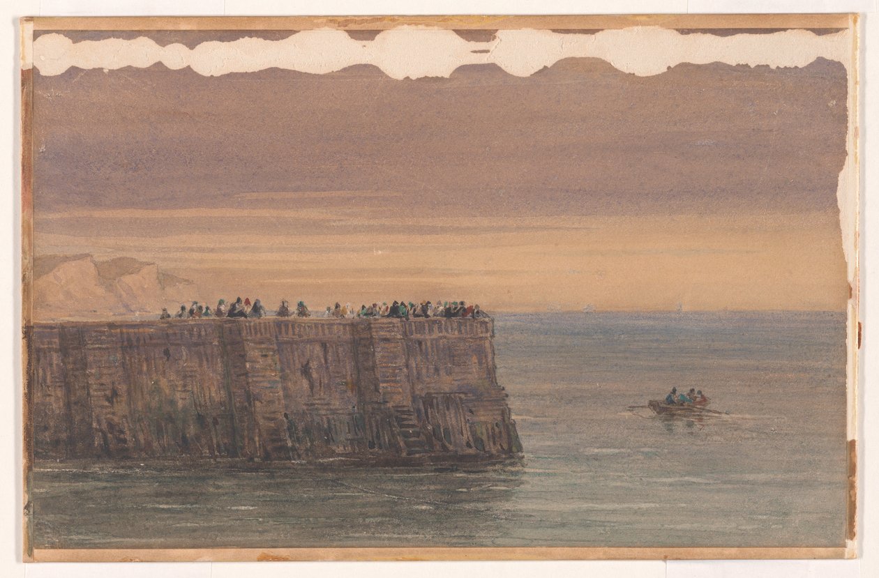 Molo di Dover, Kent da David Cox