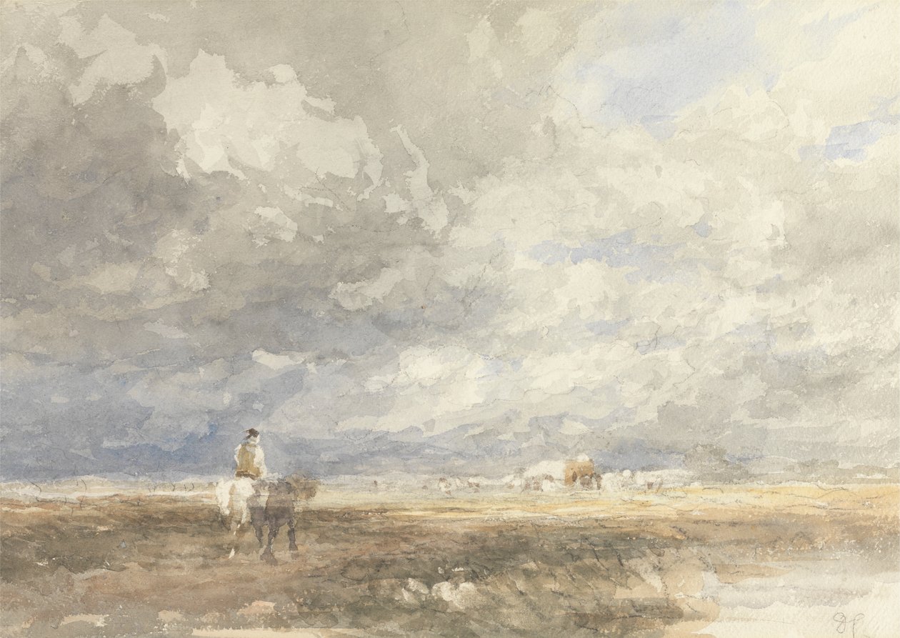 Andando al campo di fieno da David Cox