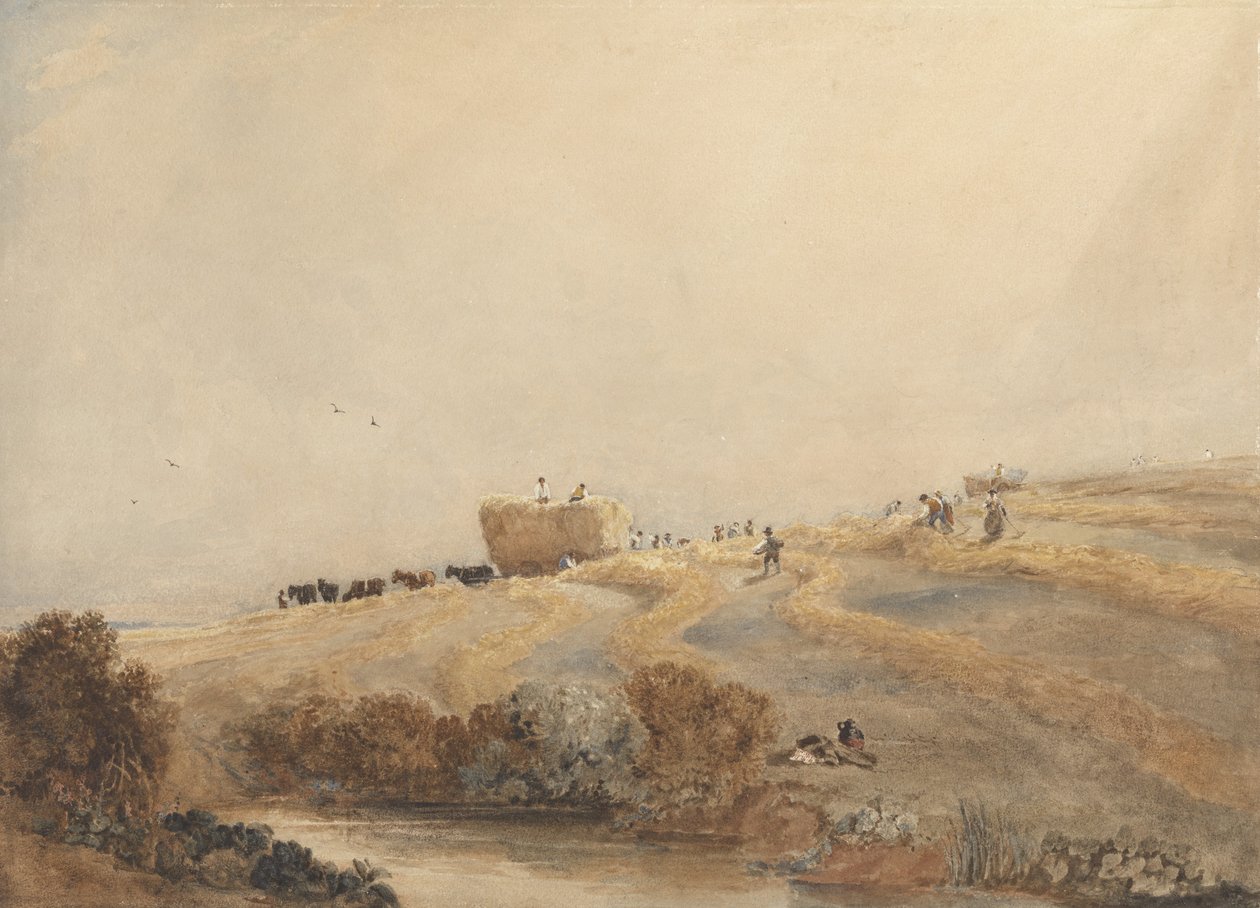 Fienagione, c.1808 da David Cox