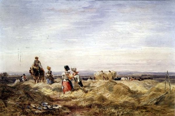 Nel campo di fieno da David Cox