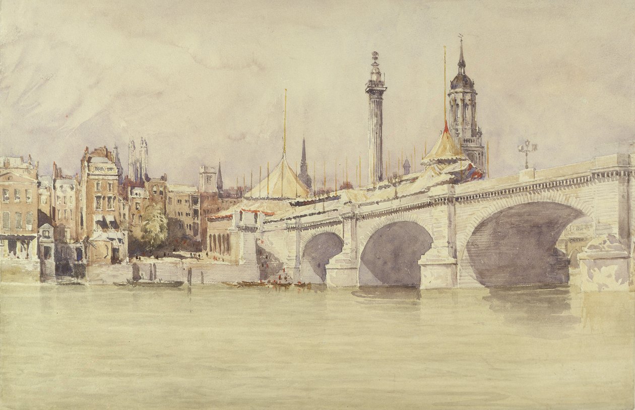 Ponte di Londra da David Cox