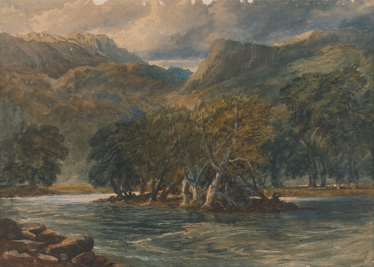 Sul fiume Conway, nel Galles del Nord da David Cox