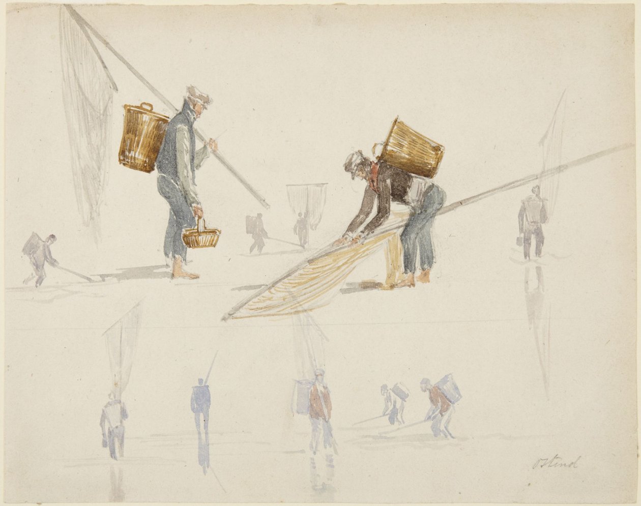 Studi sui pescatori da David Cox