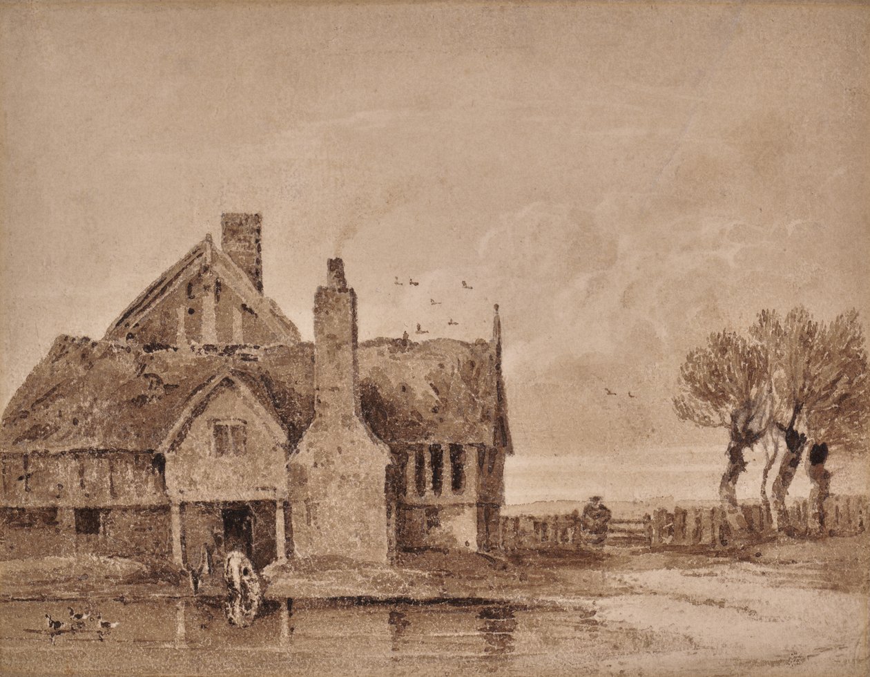 Studio di una fattoria da David Cox