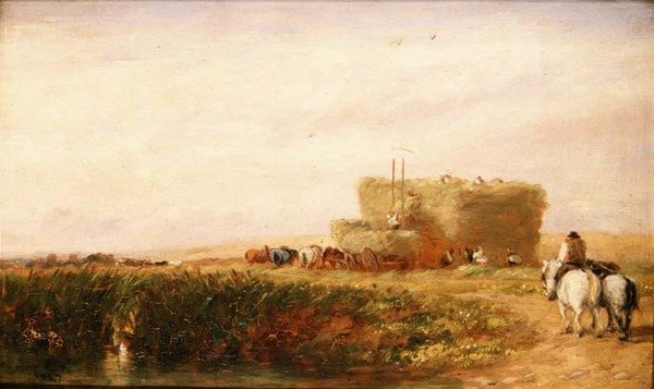 Il campo di fieno da David Cox