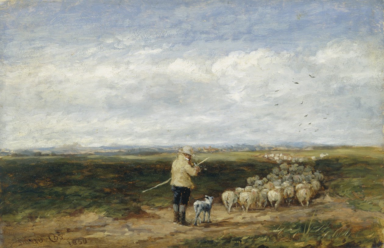 Il Pastore, Ritorno del Gregge da David Cox