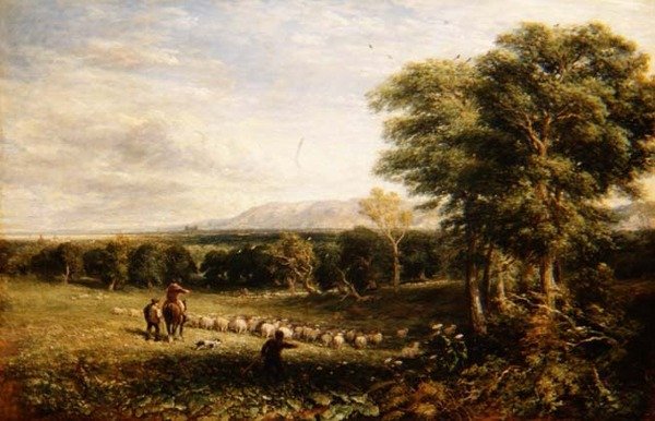 La Valle di Clwyd da David Cox