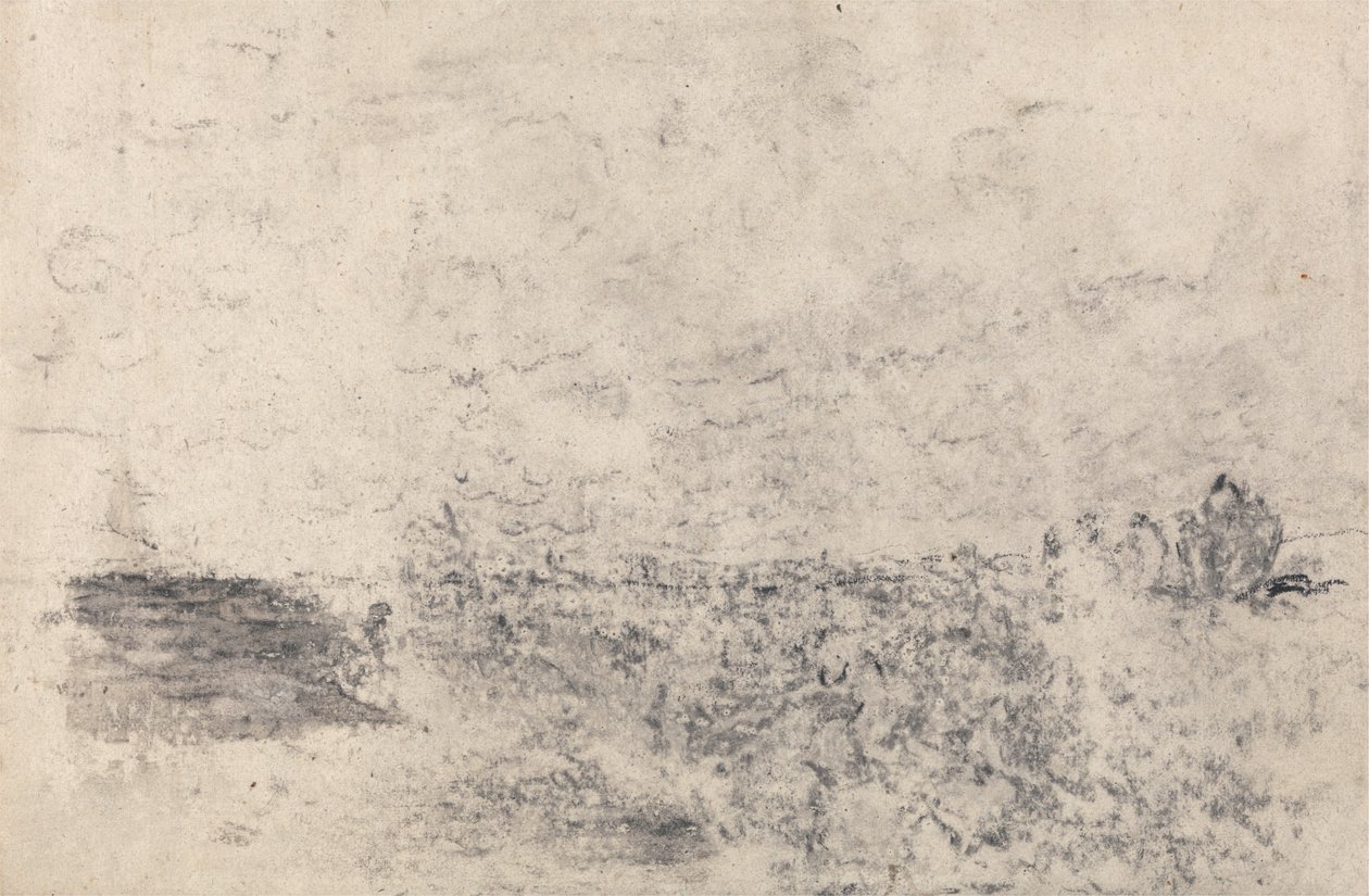 Il vento nella brughiera da David Cox